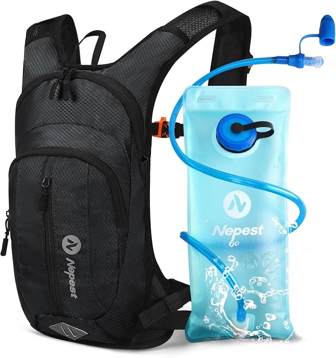 Nepest Hydration Pack Backpack for Women & Men, Lightweight Water Backpack by NepestSports