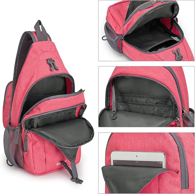 G4Free Sling Bag RFID Blocking Sling Backpack Crossbody Chest Bag Daypack - Image 5