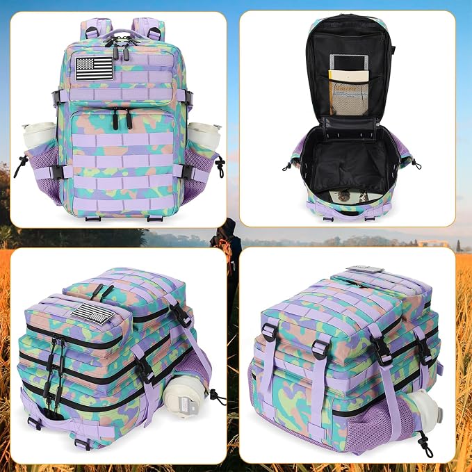 Lovelinks21 25L Tactical Military Backpack Small Travel Backpack - Image 5