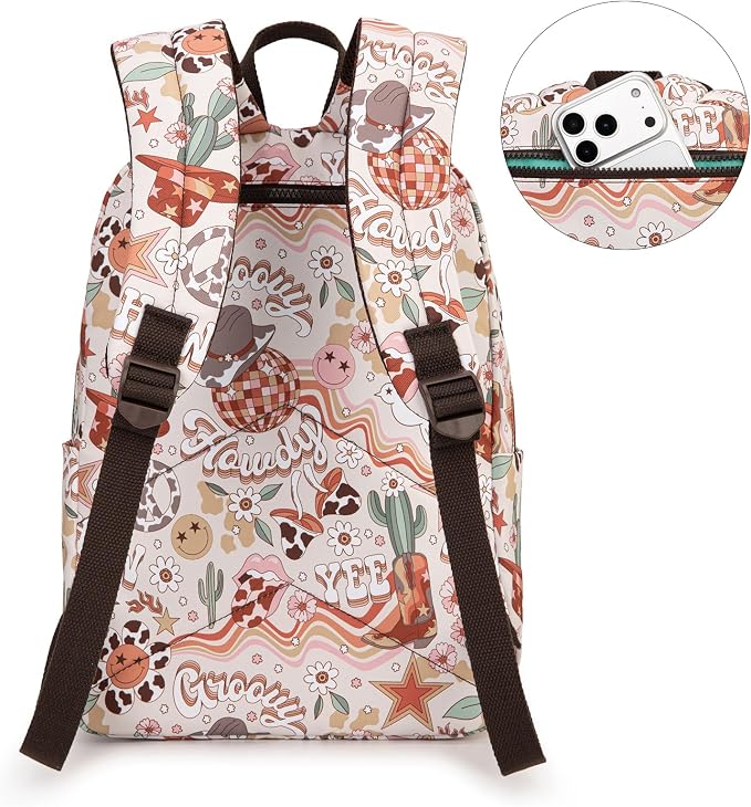 Montana West Backpack for Women Western Travel Backpack Purse Casual Daypack - Image 6