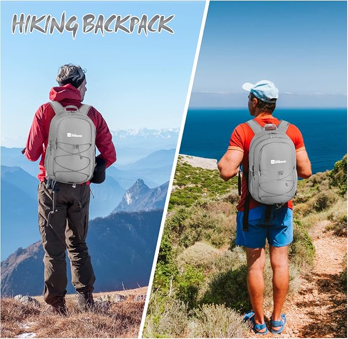 ZOMAKE Lightweight Packable Backpack 28L, Foldable Backpacks Water Resistant - Image 7