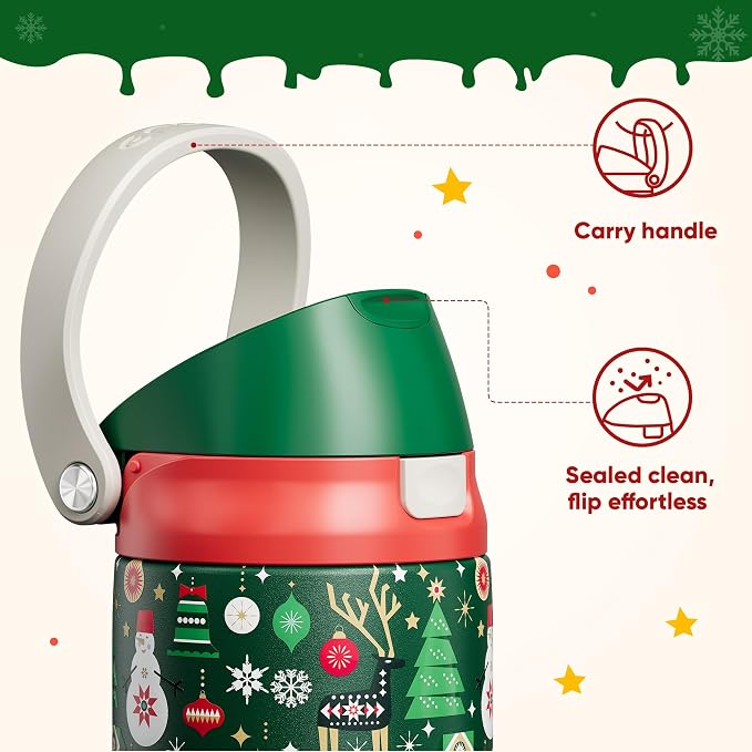 Christmas Insulated Water Bottle - Image 5