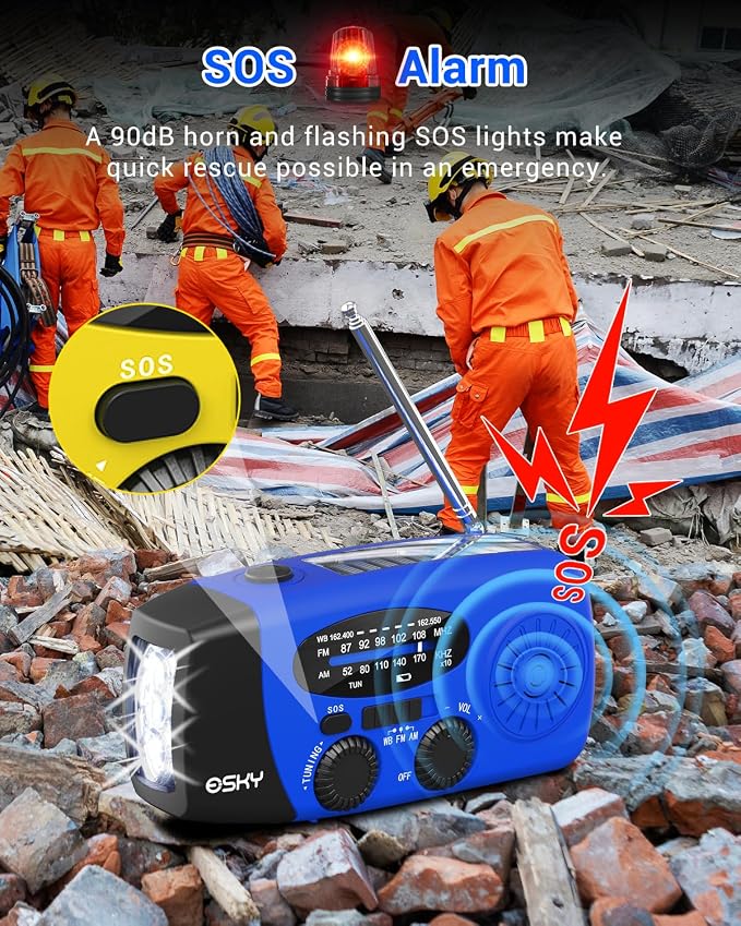 Esky Emergency Hand Crank Radio - Image 4