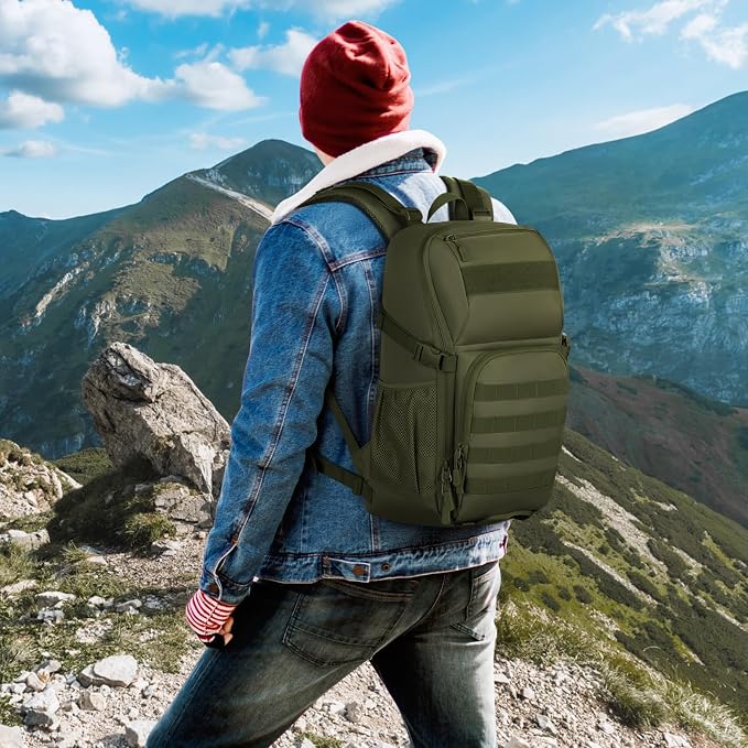 HUNTVP Tactical Backpack Military MOLLE Backpack Hunting Rucksack Gear Assault - Image 7