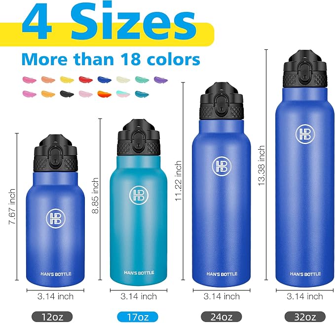 Han's Bottle Kids Water Bottle - Image 2