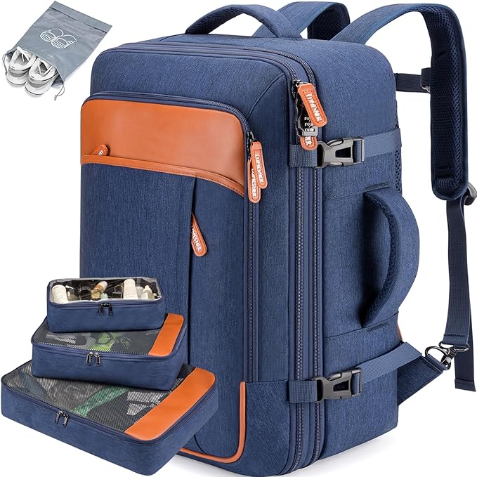Lumesner Carry on Travel Backpacks, Extra Large 40L Flight Approved Bag by Lumesner
