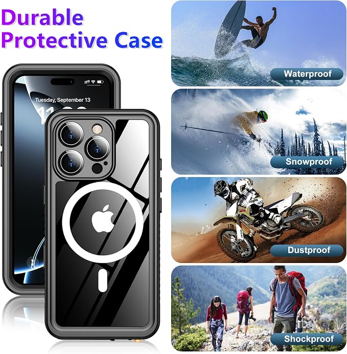 2025 New Designed for iPhone 16 Pro Case Waterproof, Phone Case for iPhone 16 - Image 7