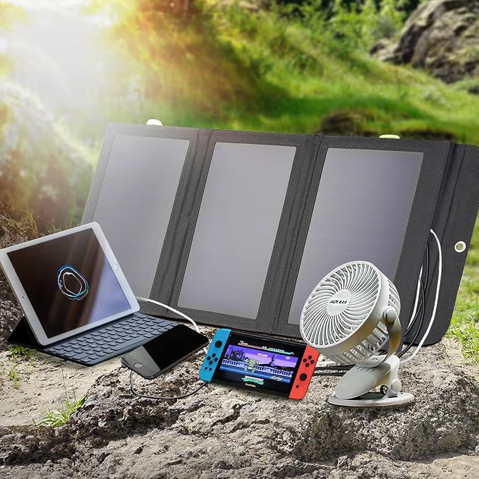 ALLPOWERS 21W 5V Foldable Solar Panel Charger, SP002 Solar Charging Kit - Image 6