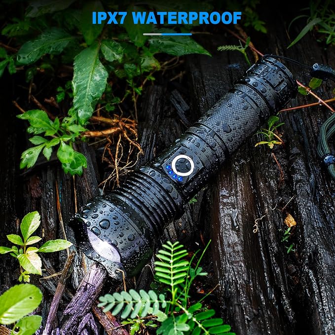 KINGCAESAR Flashlights High Lumens Rechargeable, 2 Pack 90, 000 Lumens Super - Image 7