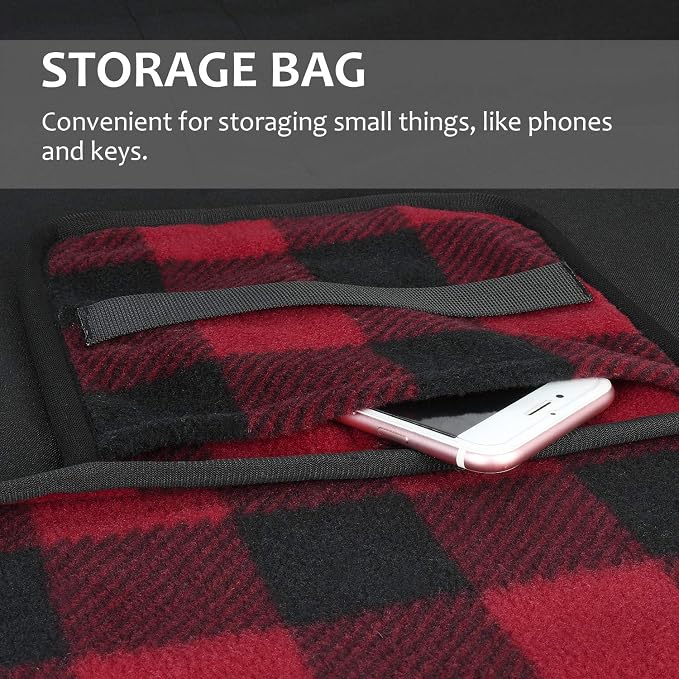 Tirrinia Large Waterproof Outdoor Blanket, Soft Warm Windproof Stadium Blanket - Image 3