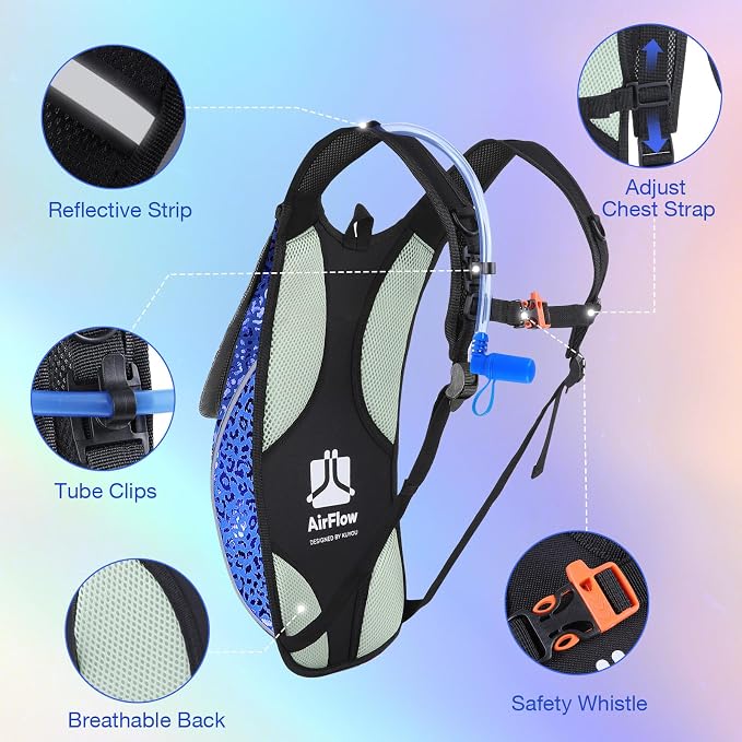 Rave Hydration Pack, Hydration Backpack - Image 3