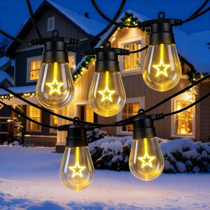 LED Outdoor String Lights, 50FT Patio Lights - Image 9