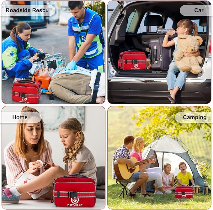 GEVOKE Professional 500 Piece Emergency First Aid Kit - Image 6