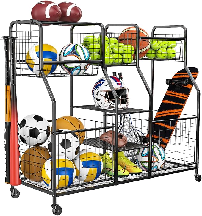 Garage Sports Equipment Organizer - Image 7