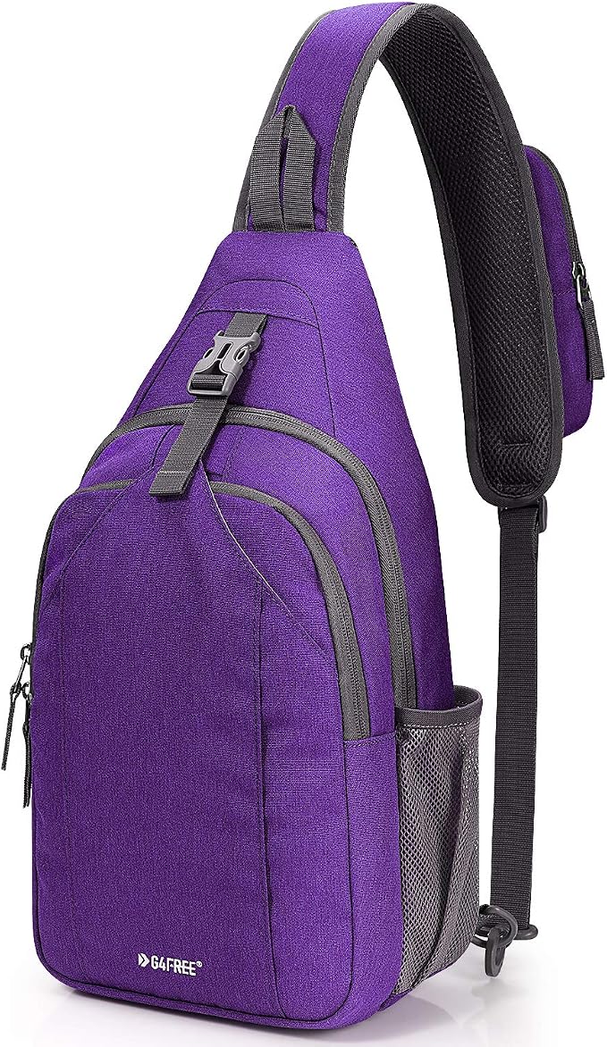 G4Free Sling Bag RFID Blocking Sling Backpack Crossbody Chest Bag Daypack by G4Free