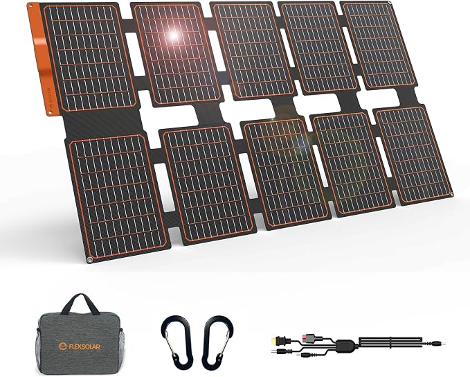 FlexSolar 100W Portable Solar Panels Chargers by FlexSolar