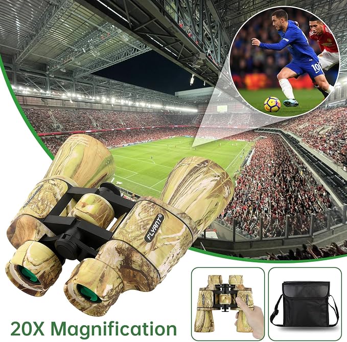 20x50 High Powered Binoculars for Adults, Waterproof Binoculars - Image 7