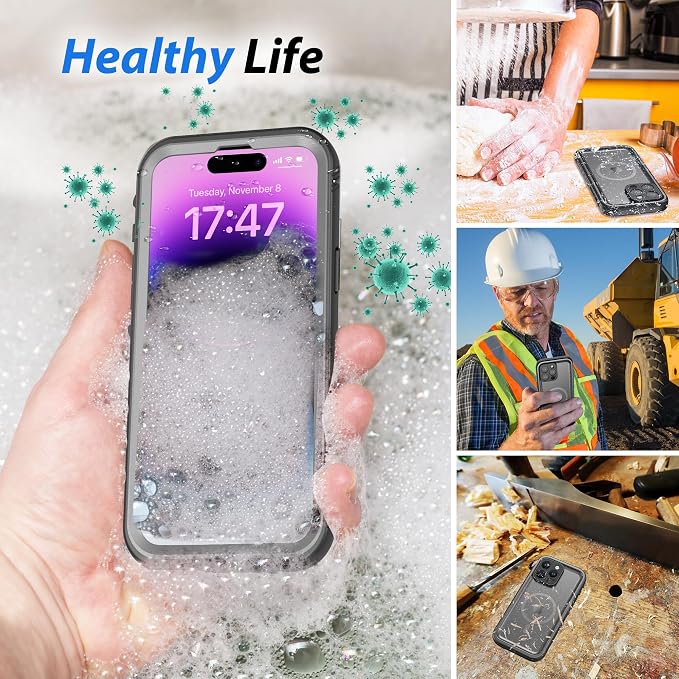 SPORTLINK for iPhone 14 Pro Max Case Waterproof - Image 5