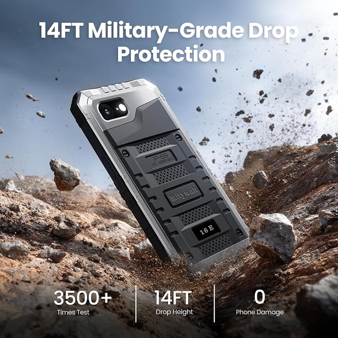 Mitywah Waterproof Case for iPhone 16e and for iPhone 17e, Shockproof Heavy - Image 5