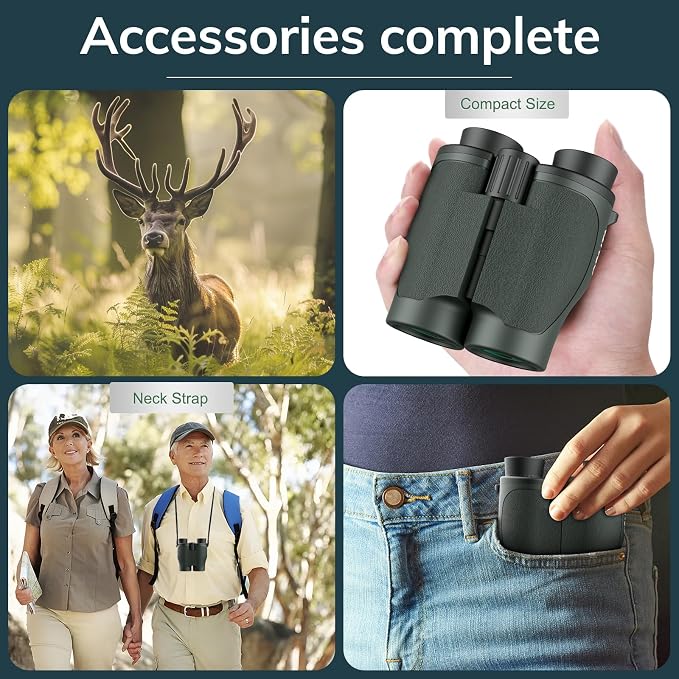 Compact Binoculars for Adults High Powered - Image 7