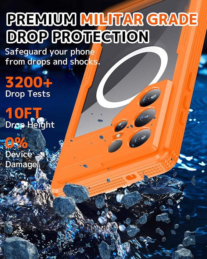 NINKI Magnetic for Samsung Galaxy S26 Ultra Case Waterproof - Image 5