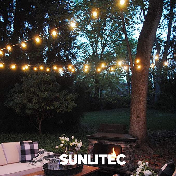 Sunlitec Solar String Lights Waterproof LED Indoor/Outdoor Hanging Umbrella - Image 7