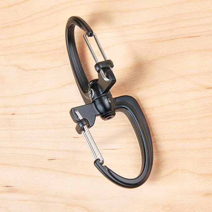 Nite Ize S-Biner 360 SlideLock Dual Carabiner, Swivel Carabiner - Image 3