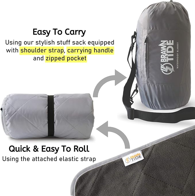 BRAWNTIDE Large Outdoor Waterproof Blanket - Image 4
