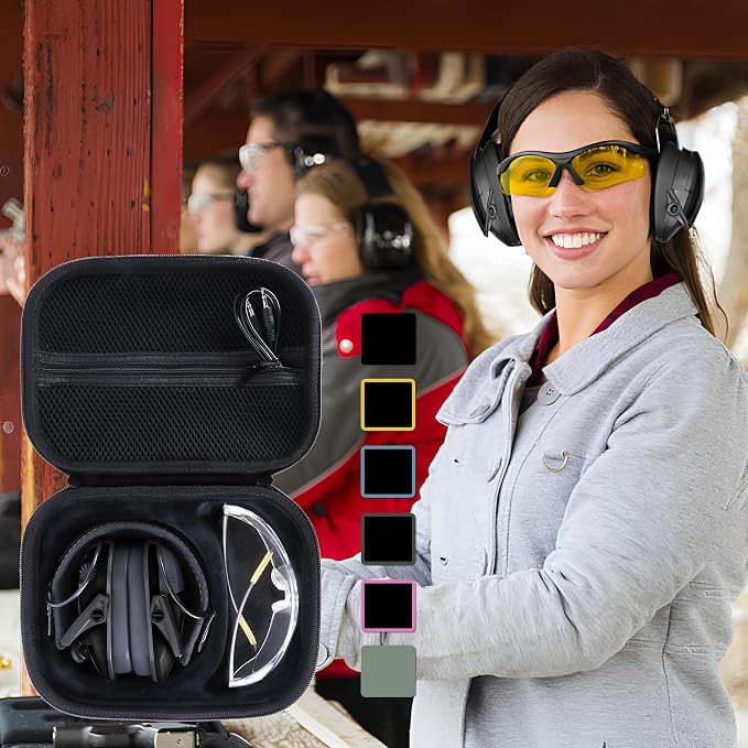 Storage Case Compatible with Walker's Razor Slim Shooting Hearing Protection - Image 9