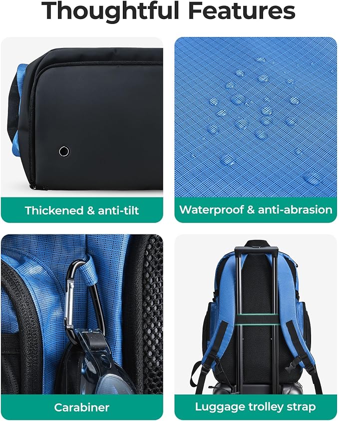 BAGSMART 2 Piece Swim Bag for Swimmers - Image 6