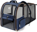 Lekebobor Large Cat Backpack Carrier Expandable Pet Carrier Backpack by LEKEBOBOR