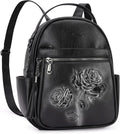Mini Backpack Purse for Women, Embossed Leather Small Backpack Fashion Travel by BestSeller