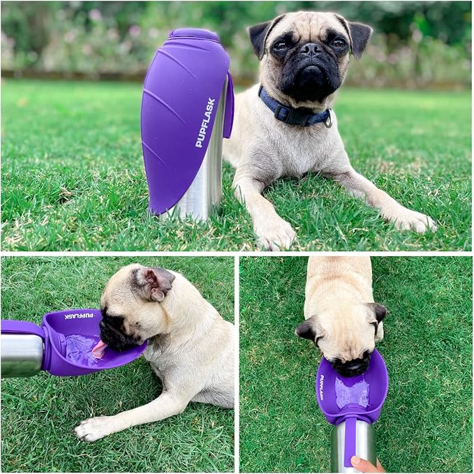 PupFlask Large Dog Water Bottle | 27 or 40 OZ Stainless Steel | Convenient Dog - Image 6