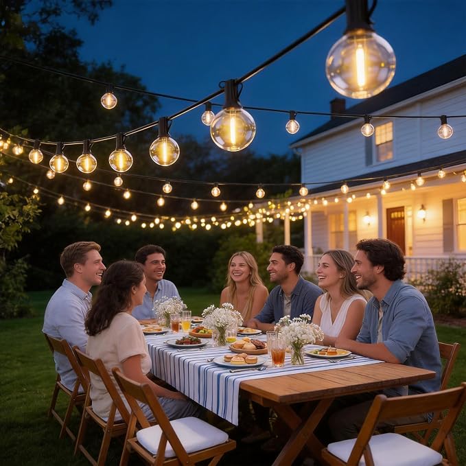 RTTY Outdoor LED String Lights 100 FT Patio Light - Image 6