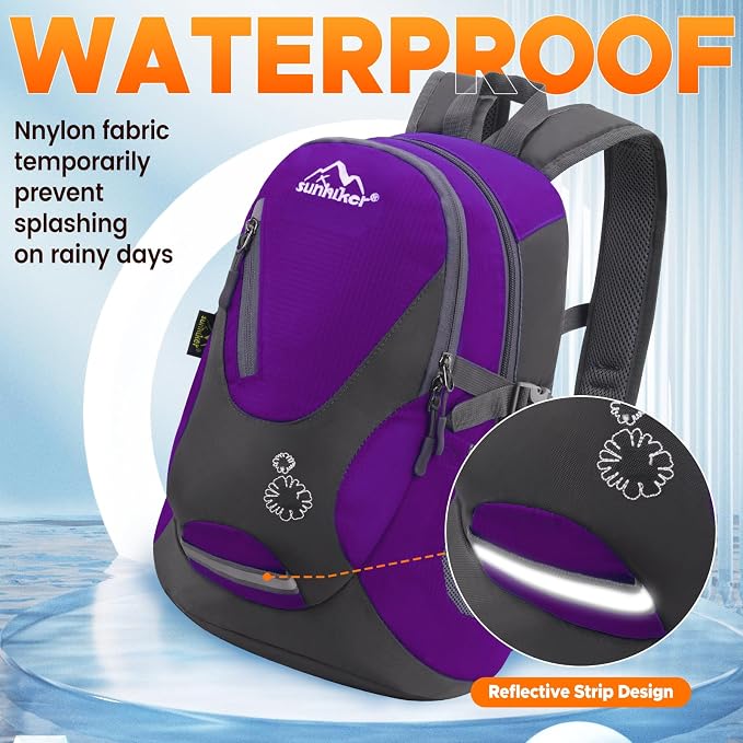 sunhiker Small Hiking Backpack Women Men 20L Lightweight Travel Backpack - Image 3