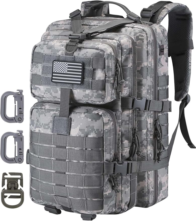 Hannibal Tactical MOLLE Assault Backpack, Tactical Backpack Army Military by HannibalTactical