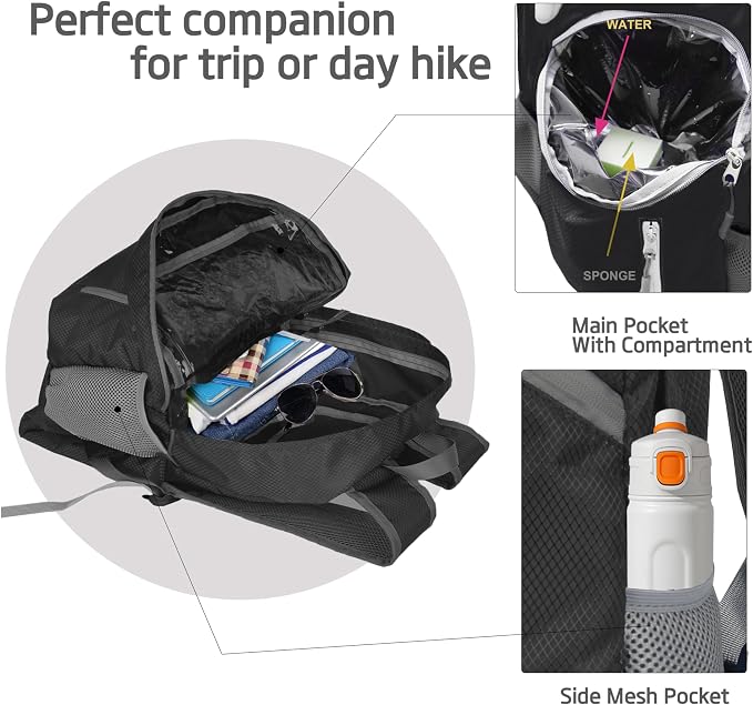 35L Foldable Waterproof Backpack - Image 3