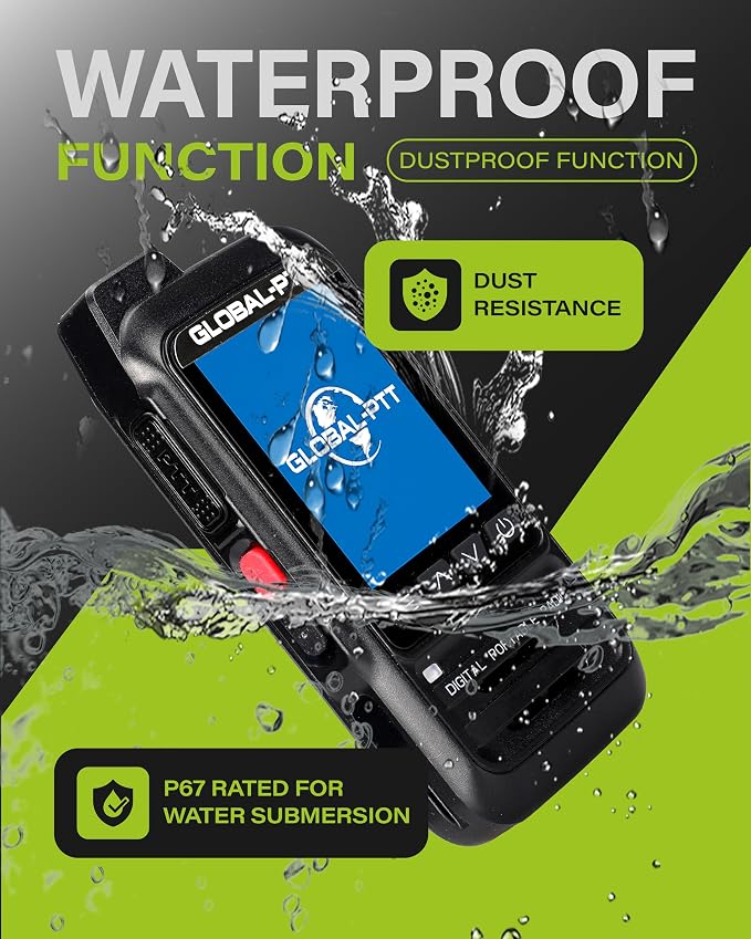 3-Pack PoC Radios Unlimited Range – Rugged IP67 Floating Walkie Talkies 4G LTE - Image 2