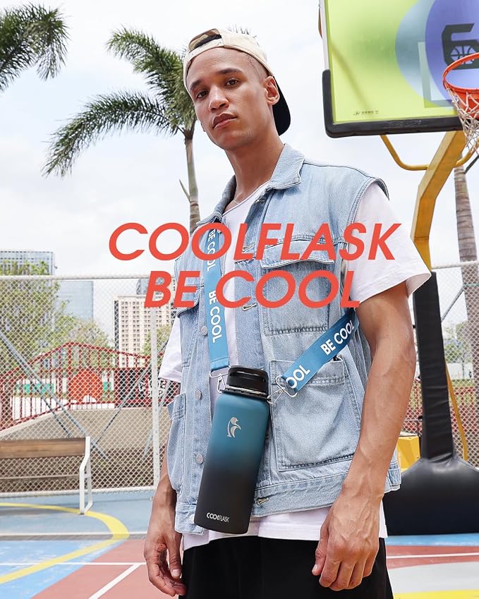 Coolflask Insulated Water Bottle - Image 7