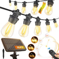 Stright 55FT Solar String Lights Outside Remote Control by Stright