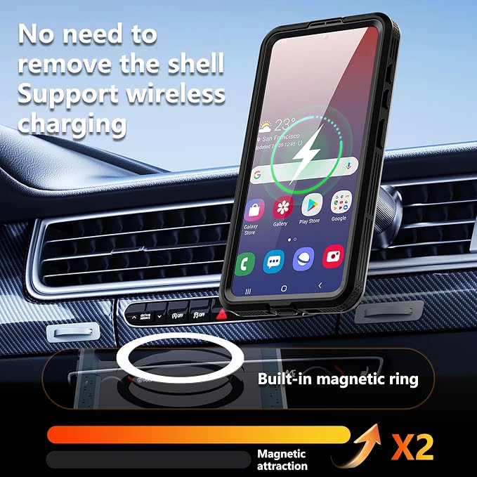 Hllhunkhe for Samsung Galaxy S26 Case, Rugged Full Body Underwater Protective - Image 6