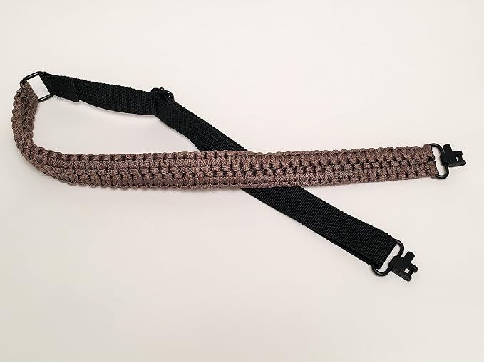 Extra Wide Gun Sling Paracord 550 Adjustable w/Swivels - Image 4
