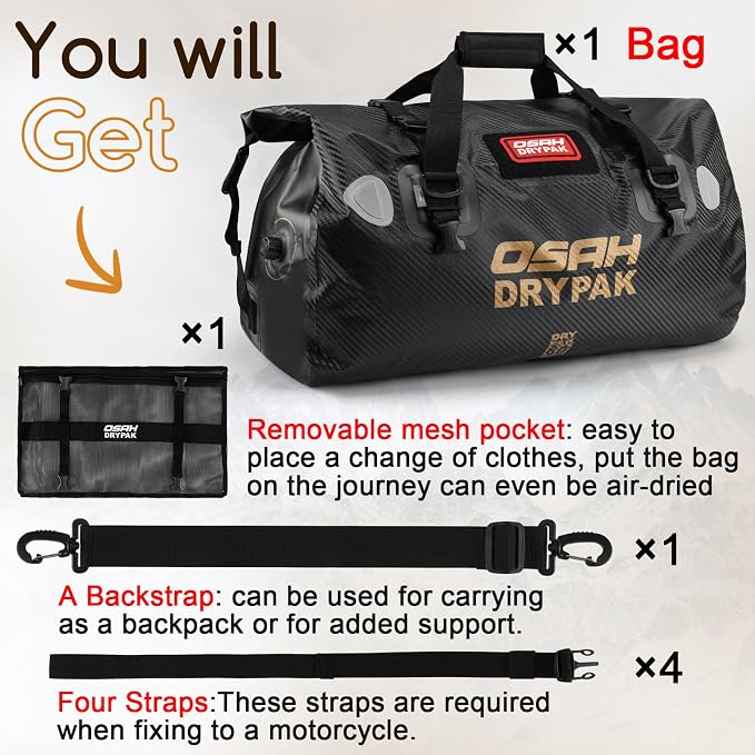 OSAH DRYPAK Waterproof Duffel Bag - Image 7
