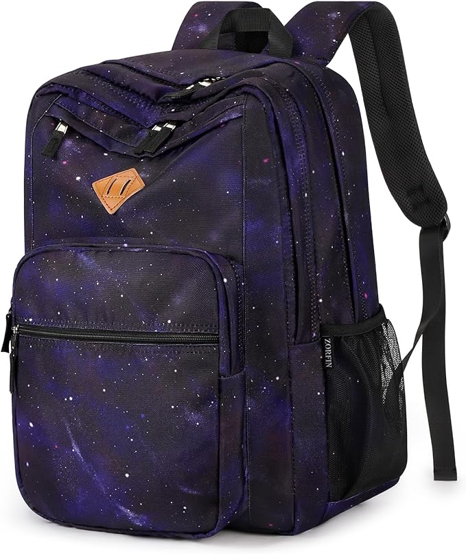 ZORFIN 26L Backpack for College, and Travel: Water Resistant Bookbag by ZORFIN-SimpleYetChic