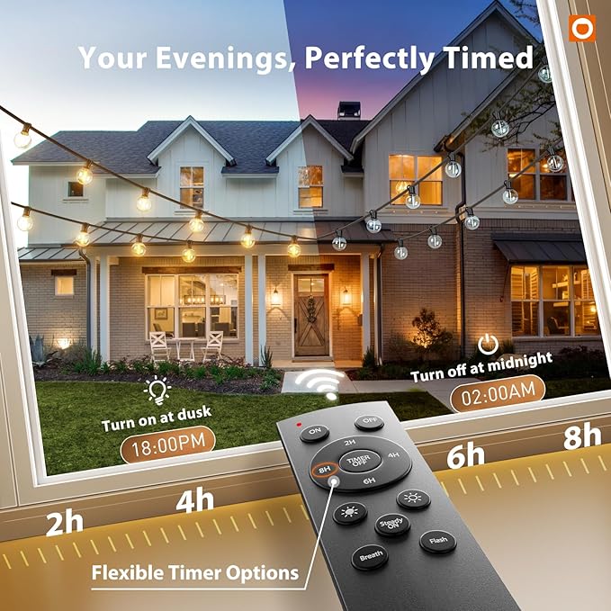 addlon Outdoor String Lights 200FT G40 - Image 6