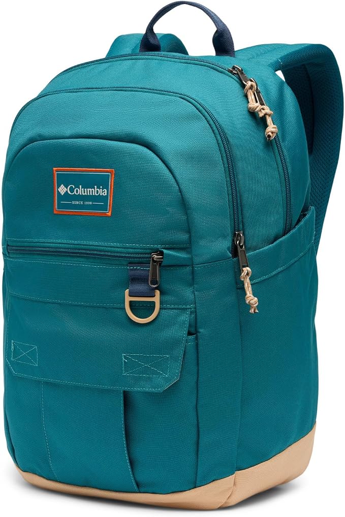 Columbia Unisex Buxton 26L Backpack, River Blue/Canoe, One Size by Columbia