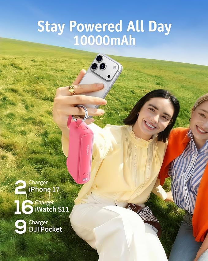 RORRY Flow Portable Charger, 10000mAh 40W Fast Charging Power Bank - Image 7