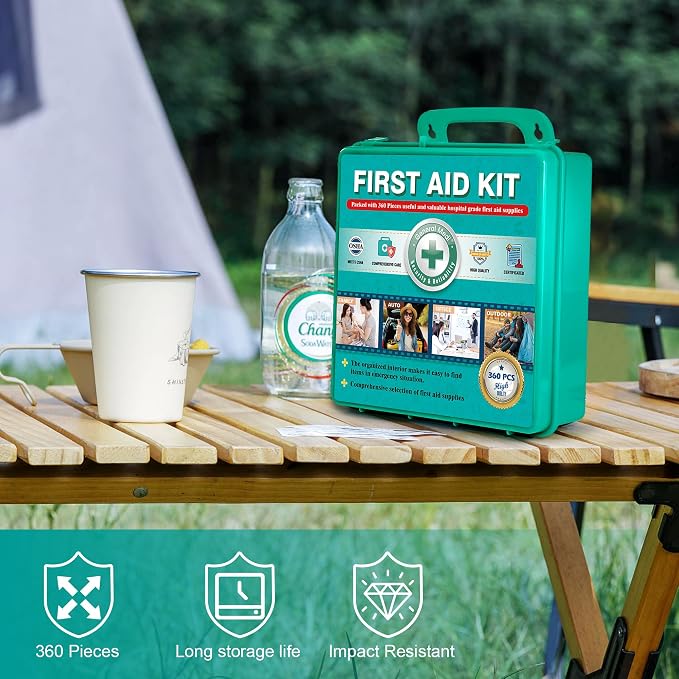 General Medi 360 Pieces Hardcase First Aid Kit - Image 7