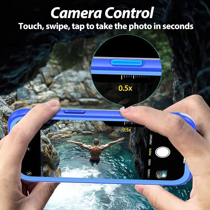 SPORTLINK for iPhone Air Case, IP68 Waterproof Military Protective Full Body - Image 5