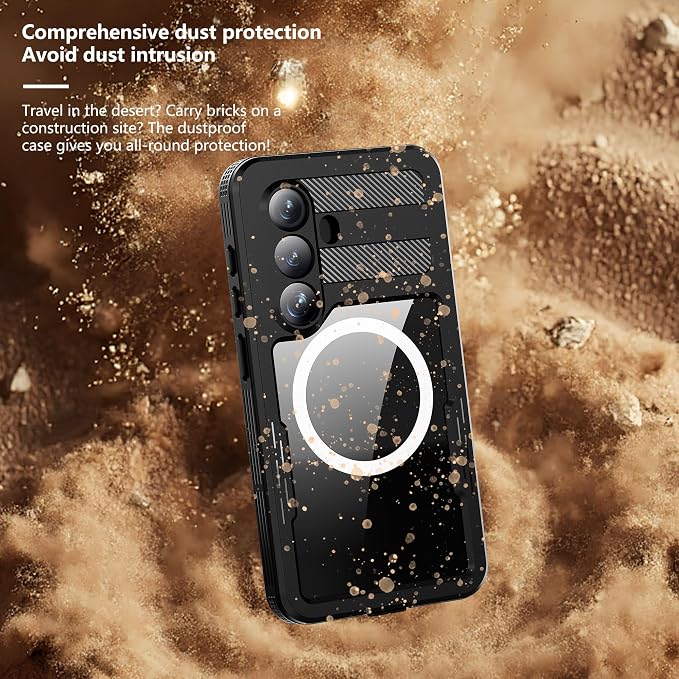 Hllhunkhe for Samsung Galaxy S26 Case, Rugged Full Body Underwater Protective - Image 4